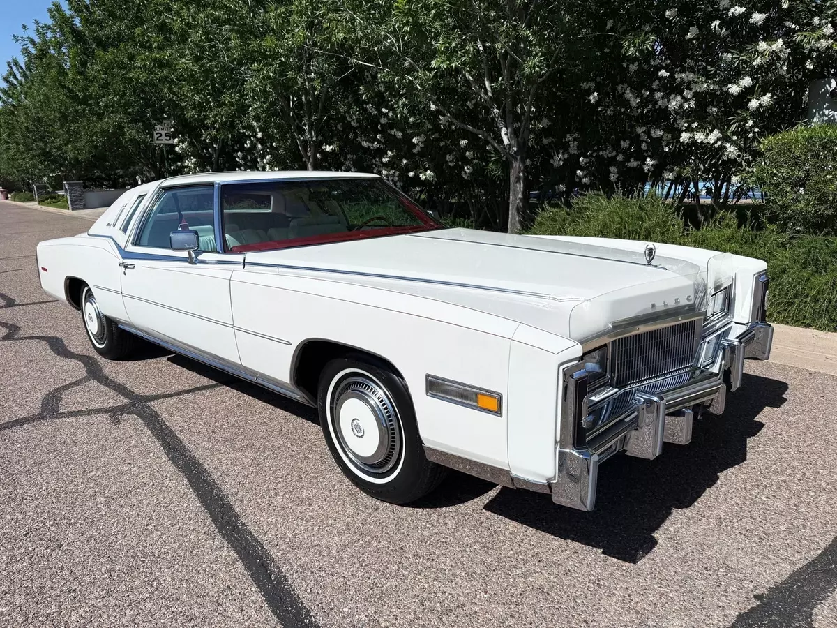 1977 Cadillac Eldorado Biarritz – Stunning White on White, 43k Miles, Survivor! 1977 Cadillac Eldorado Biarritz
