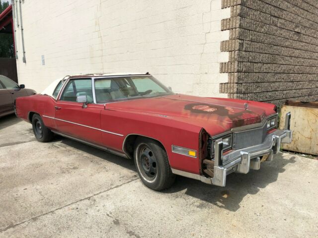 1977 Cadillac Eldorado Coupe Sunroof Good original condition 1977 Cadillac Eldorado