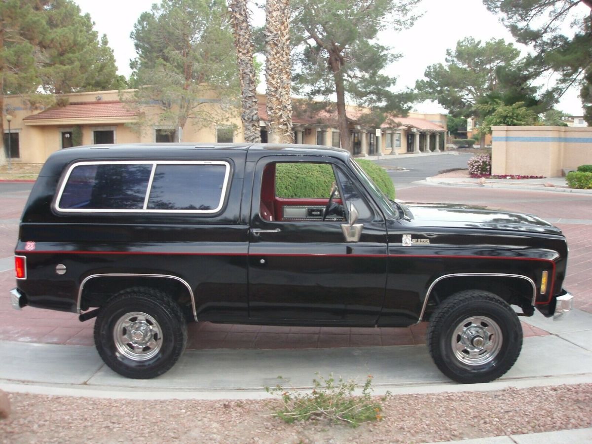 1977 chevrolet blazer k5 4x4 NO RESERVE LOW MILES ONE FAMILY OWNED REAL NICE 1977 Chevrolet Blazer k5 blazer
