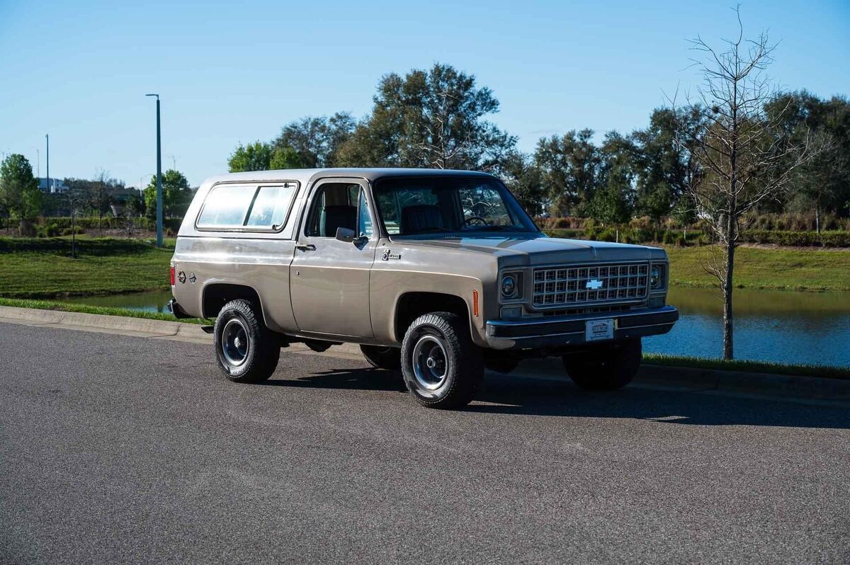 1977 Chevrolet Blazer LS Engine - photo 9