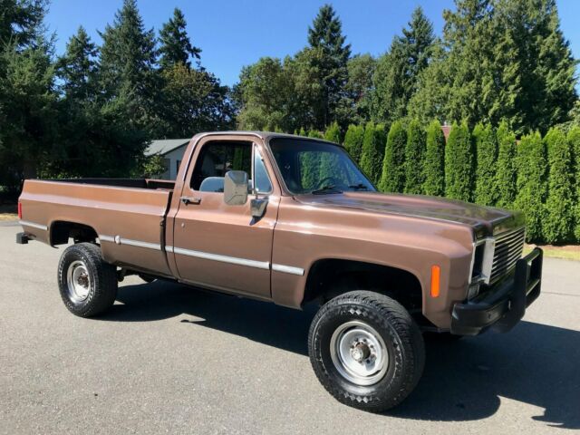 1977 Chevrolet C/K Pickup 2500 CHEYENNE SILVERADO CUSTOM DELUXE CK20 K20