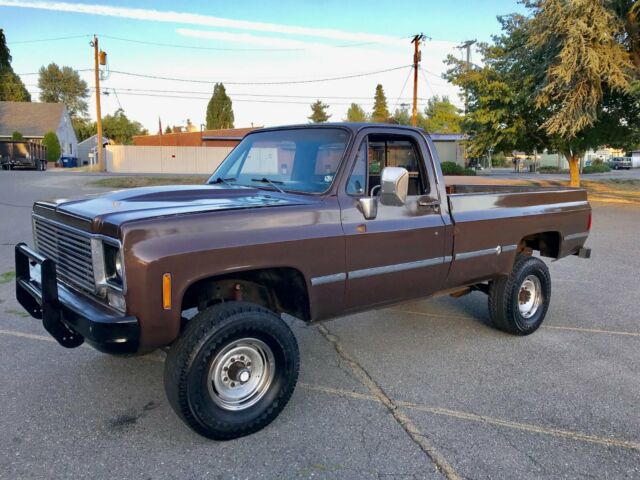 1977 Chevrolet C/K Pickup 2500 CHEYENNE SILVERADO CUSTOM DELUXE CK20 K20 - photo 6