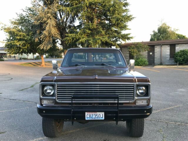 1977 Chevrolet C/K Pickup 2500 CHEYENNE SILVERADO CUSTOM DELUXE CK20 K20 - photo 7