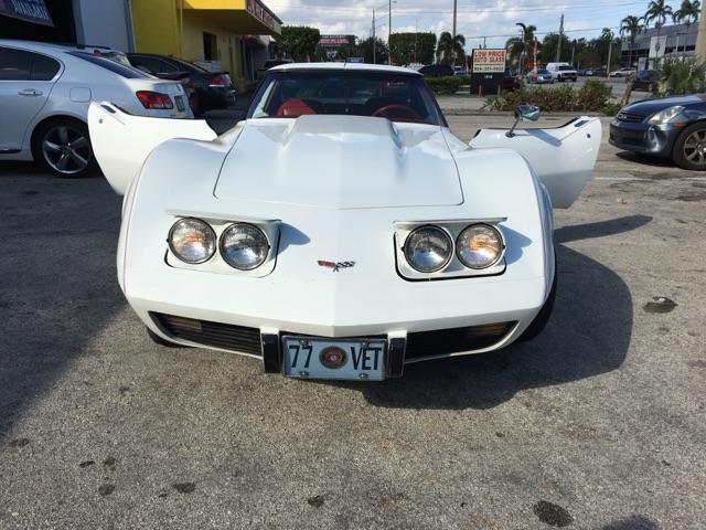 1977 Chevrolet Corvette 2dr Coupe 8-cyl. 350cid/180hp 4bbl L48 1977 Chevrolet Corvette L48