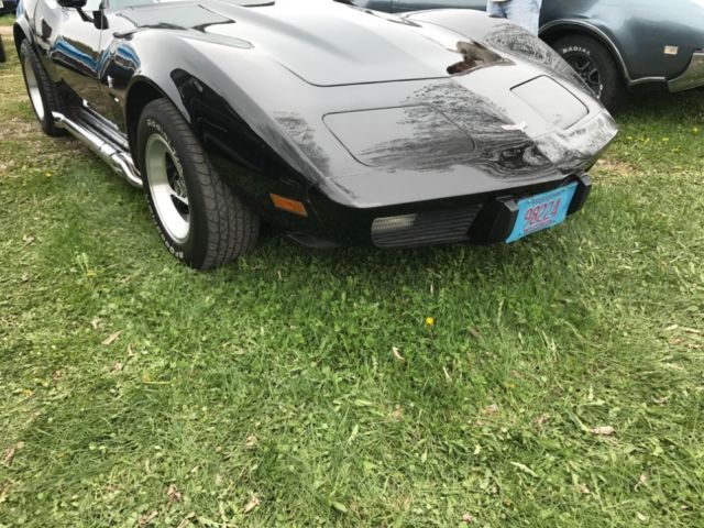 1977 Chevrolet Corvette -BLACK ON BLACK-SIDE PIPES-ONLY 51,211 ORIGINAL MI - photo 8