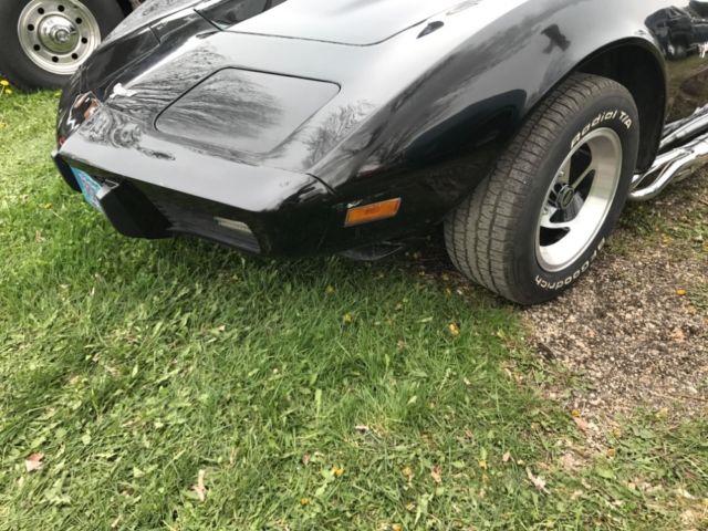 1977 Chevrolet Corvette -BLACK ON BLACK-SIDE PIPES-ONLY 51,211 ORIGINAL MI - photo 9