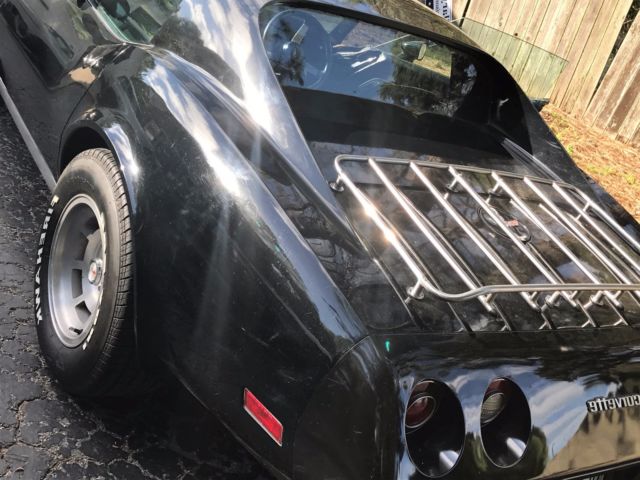 1977 Chevrolet Corvette Black on Black with Rack - photo 10