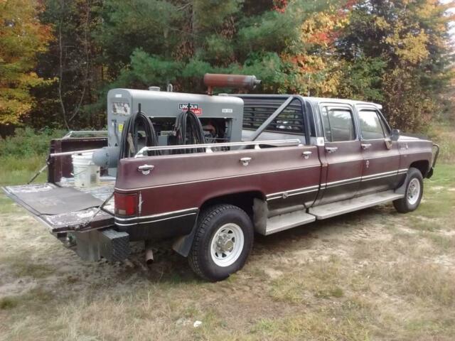 1977 Chevrolet Crew Cab Welding Truck 3/4 Ton Lincoln Welder
