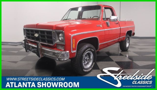 1977 Chevrolet K-10 Scottsdale 4x4 Pickup Truck 1977 Scottsdale 4x4 Used 1977 Chevrolet K-10 Scottsdale 4x4