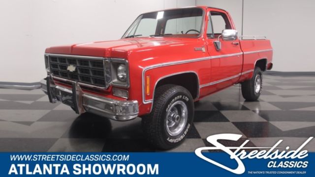 1977 Chevrolet K-10 Scottsdale 4x4 Pickup Truck 350 V8 Crate Automatic Classic V 1977 Chevrolet Other Pickups Scottsdale 4x4