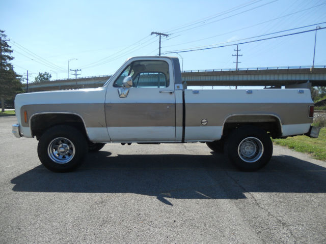 1977 Chevrolet K10 C/K 10 Short Bed 23K Actual Miles Westcoast Truck 4X4 SBC 1977 Chevrolet C/K Pickup 1500