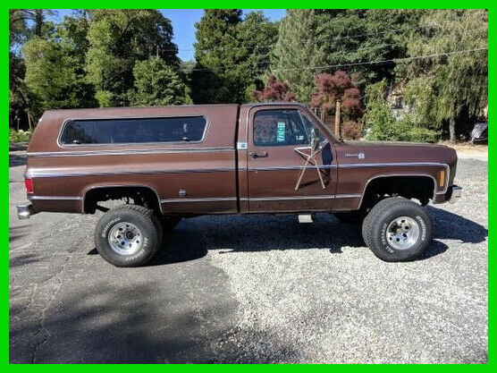 1977 Chevrolet K10 Longbed Pickup Truck 383ci V8 Automatic 4WD 1,000 Miles 1977 Chevrolet K10 Longbed