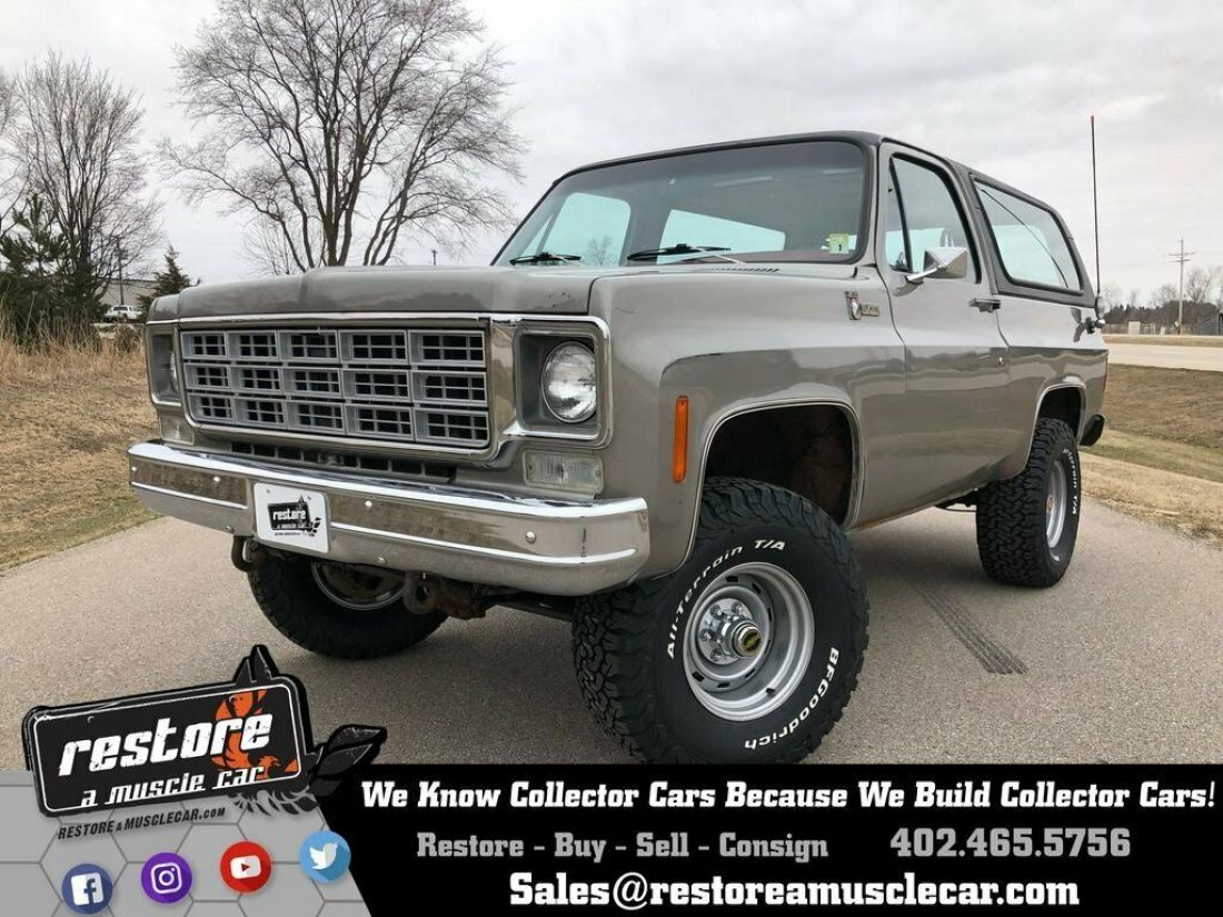 1977 Chevrolet K5 Blazer 28k miles, 4x4 - 350, 4 Speed Manual, Rust Free 1977 Chevrolet Blazer K5 Blazer 28k miles, 4x4 - 350, 4 Spd, Rust Free