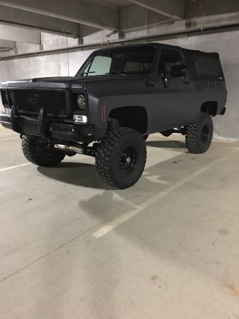 1977 Chevrolet K5 Blazer 4x4 6" suspension lift 35" BFG mud terrains 1977 Chevrolet Blazer