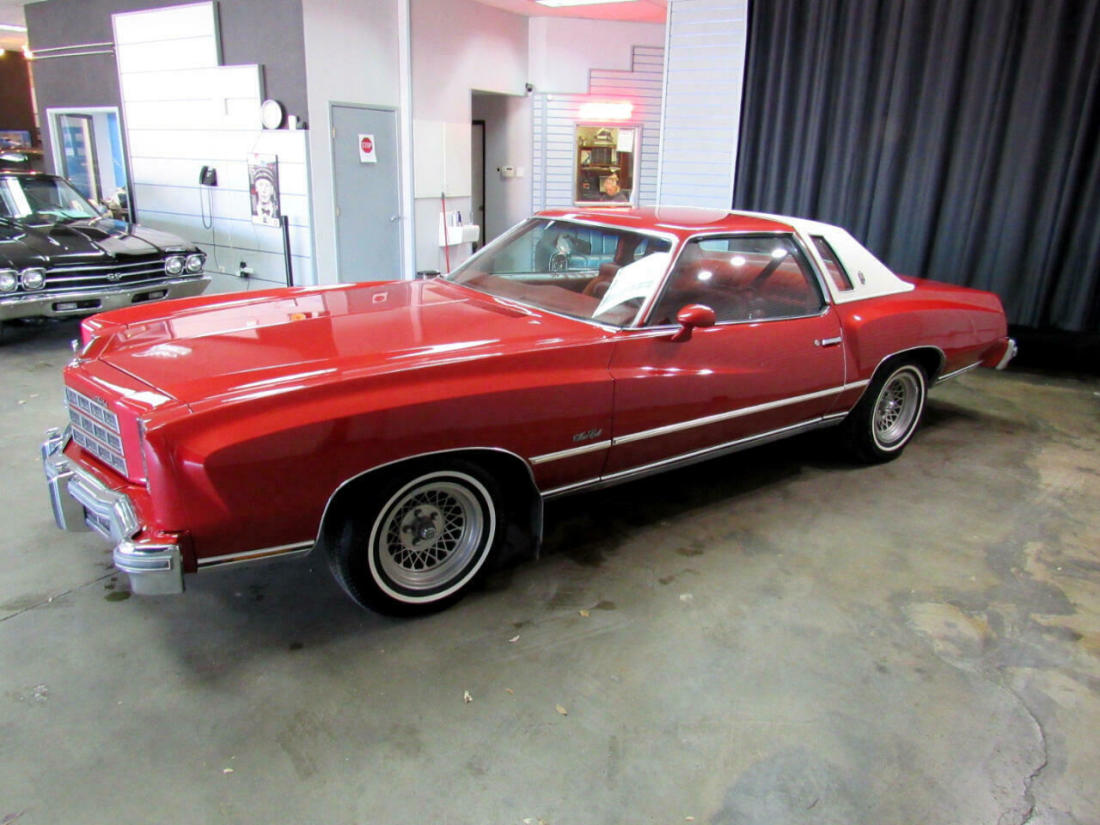 1977 Chevrolet Monte Carlo Landau 15,747 Miles Red American Muscle Car Select Au 1977 Chevrolet Monte Carlo Landau