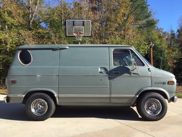 1977 Chevrolet SHORTY Van EXTEMELY RARE *BONANZA* TRUE SURVIVOR! ALL ORIGINAL!!! 1977 Chevrolet G20 Van