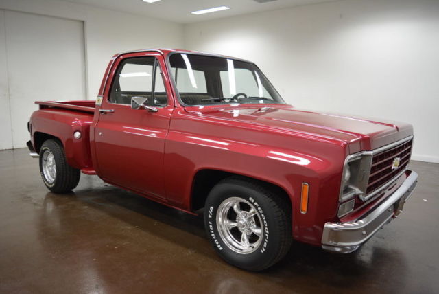 1977 Chevrolet Stepside 9734 Miles Maroon Pickup Truck 396 V8 Turbo 350 1977 Chevrolet Other Pickups --