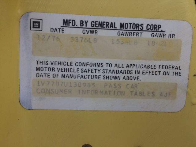 1977 Chevrolet Other - photo 8