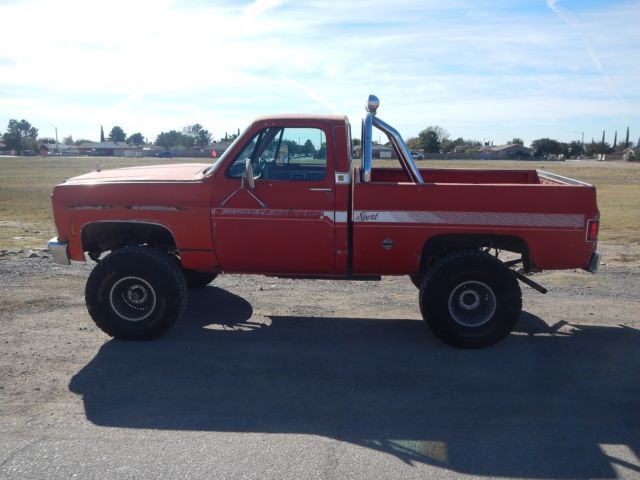 1977 Chevrolet C/K Pickup 1500 Short Bed 4x4