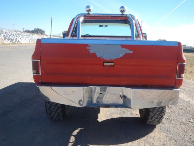 1977 Chevrolet C/K Pickup 1500 Short Bed 4x4 - photo 3
