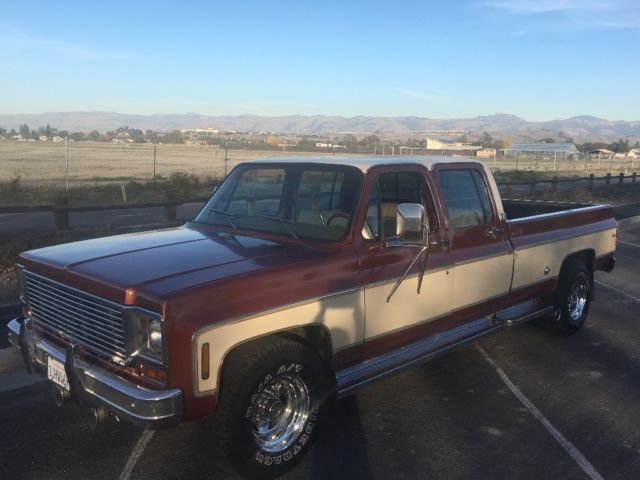 1977 Chevy custom deluxe 3+3 350 V8 1 Owner !!! No Reserve !!!! 1977 Chevrolet C/K Pickup 2500 Custom deluxe