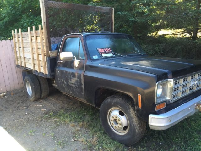 1977 Chevy Dump Truck 350 Motor Runs Strong needs Restore or for Parts 1977 Chevrolet Other Pickups