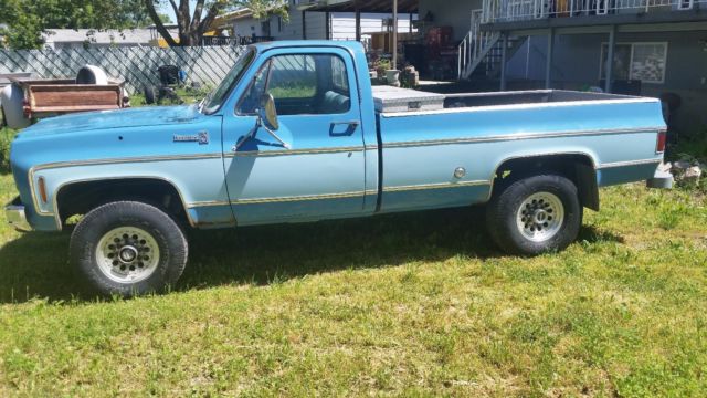 1977 Chevy K20 4x4 survivor Not a GMC or C10 Bonanza package, AC, Tilt 1977 Chevrolet C/K Pickup 2500 Bonanza