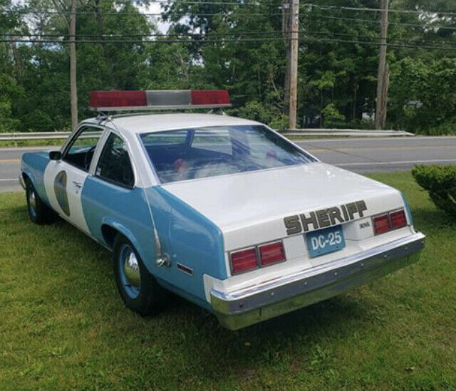 1977 Chevrolet Nova sheriff police cop car restored - photo 2