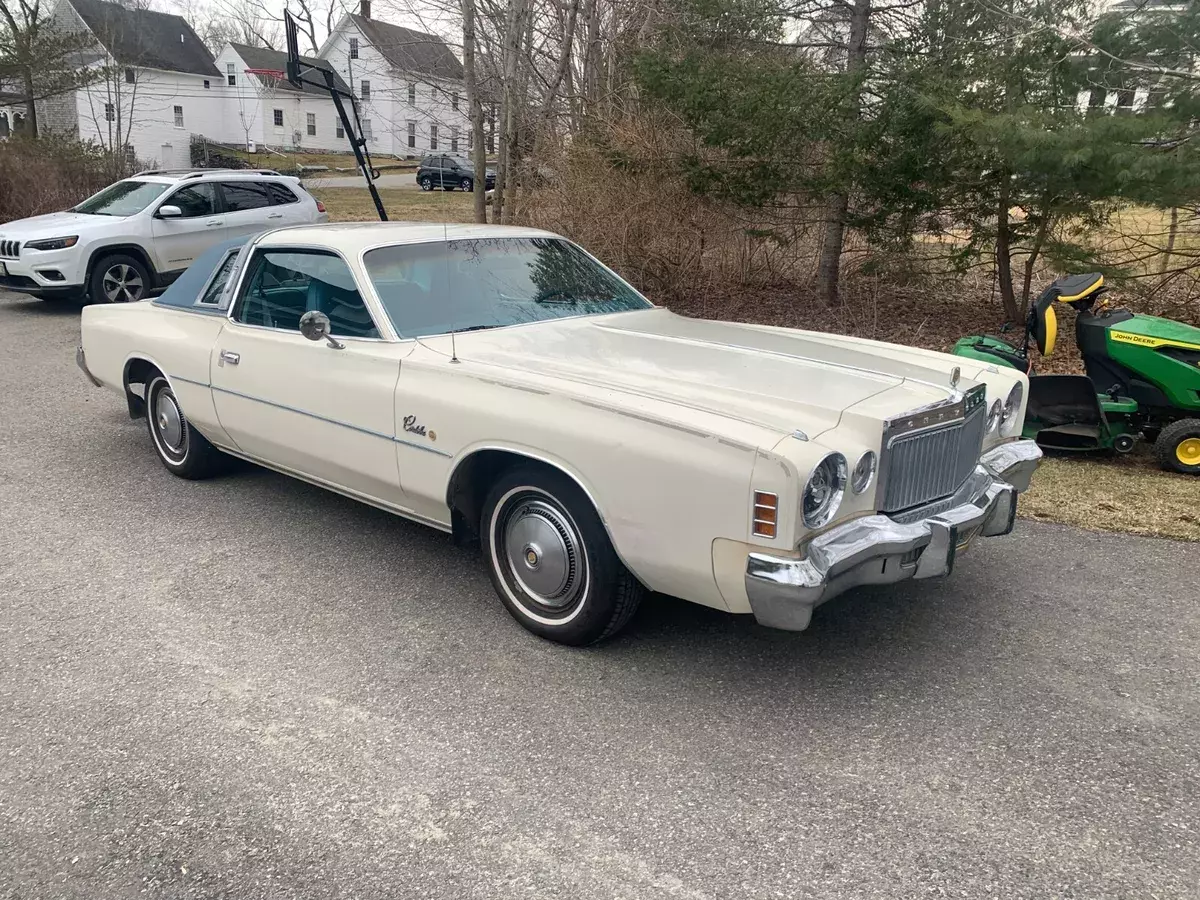 1977 Chrysler Cordoba. Original 400 and Automatic. Window Sticker. 1977 Chrysler Cordoba