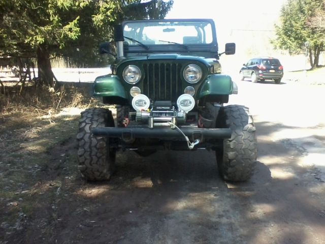 1977 CJ7 1st. Gen. 12 valve 5.9 Cummins, 4X4, 5 speed 1977 Jeep CJ n/a