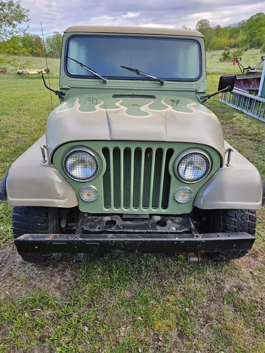 1977 CJ7 Jeep V8 Engine 1977 Jeep CJ