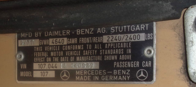 1977 Mercedes-Benz SL-Class Unknown - photo 10