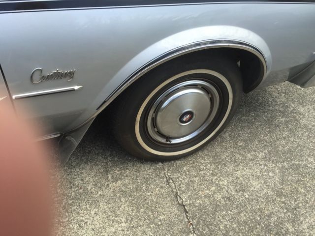 1977 Buick Century silver with black pin striping - photo 6
