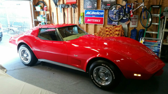 1977 Corvette. 76,000 miles, same owner 26 years, Numbers Match. 1977 Chevrolet Corvette
