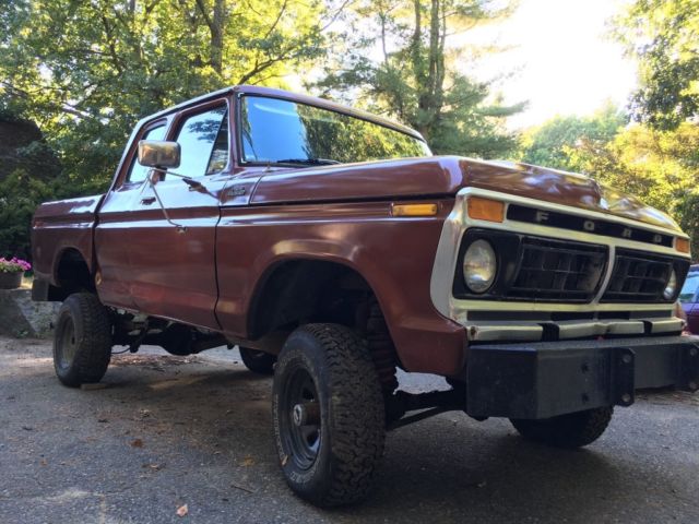 1977 Custom Lifted Ford F250 Supercab Pickup 1977 Ford F-250