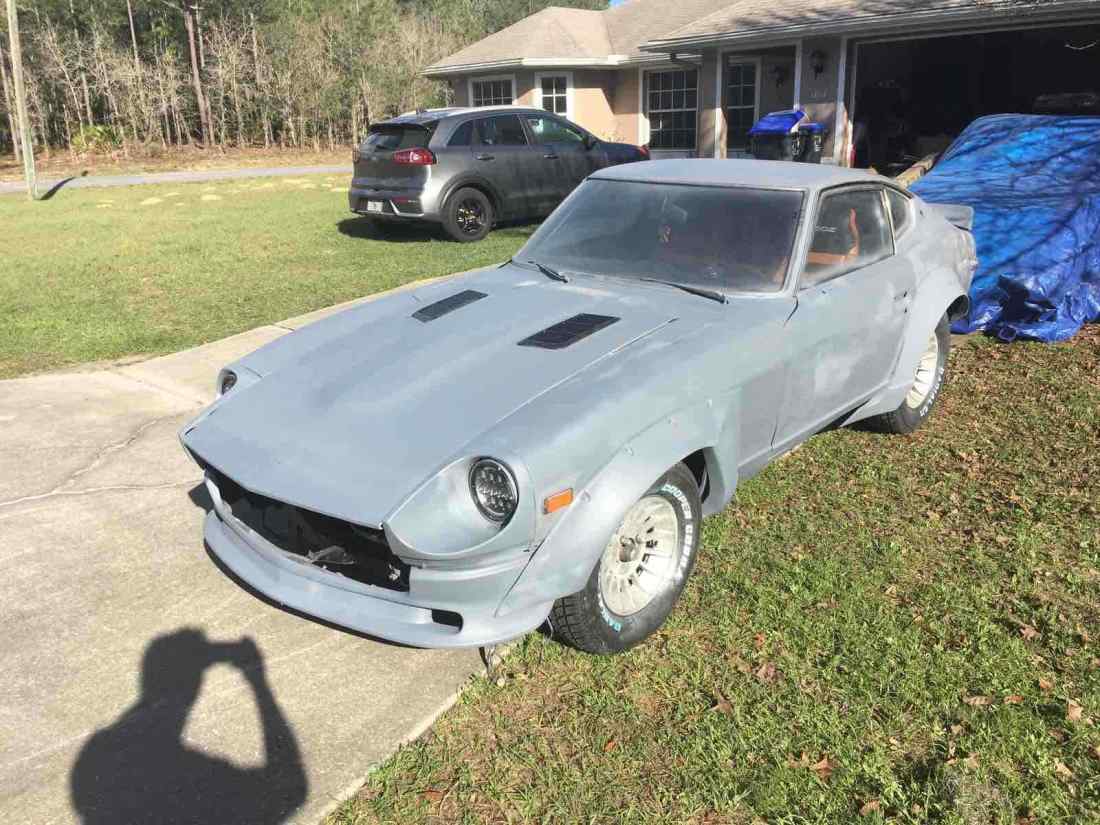 1977 Datsun 280Z Hatchback Grey RWD Manual 1977 Datsun 280Z