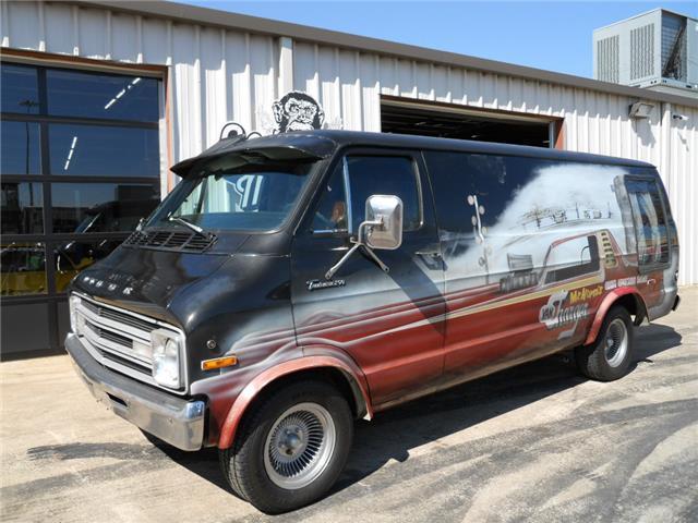1977 Dodge Conversion Van Mr. Norms by Gas Monkey Garage on Fast N' Loud 1977 Dodge Tradesman 200 Van --