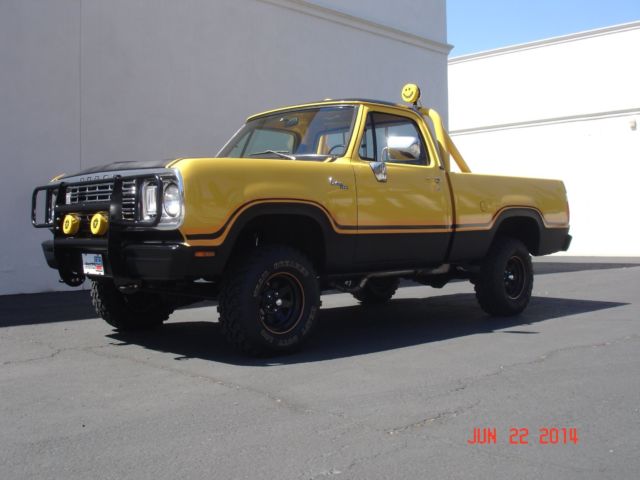 1977 Dodge Macho Power Wagon 1977 Dodge Other Pickups Macho Edition