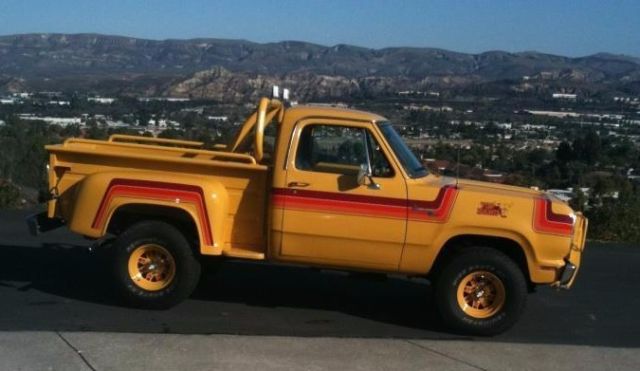 1977 Dodge Power Wagon Vic Hickey Prototype 1977 Dodge Other Pickups Top Hand