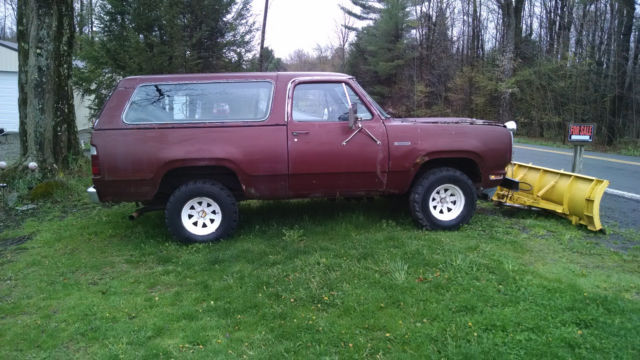 1977 dodge ramcharger 1977 Dodge Ramcharger