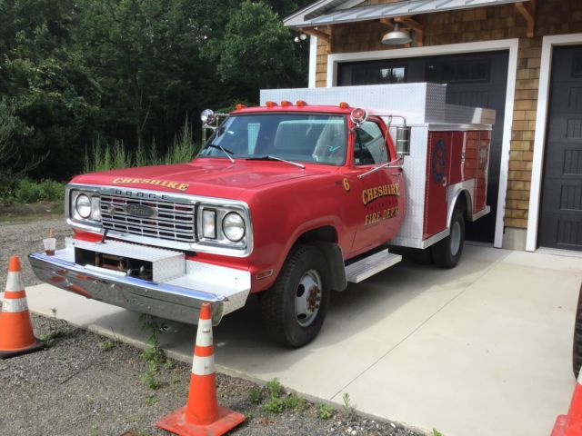 1977 Dodge W400 Rescue Fire Utility Truck 1977 Dodge Other Pickups