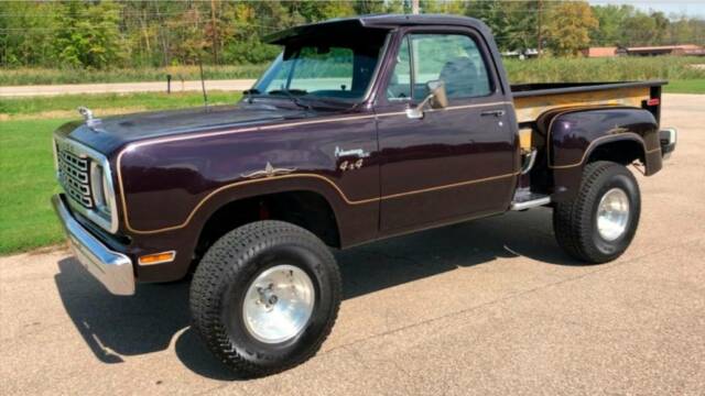 1977 Dodge “Warlock” shortbed 4x4 1977 Dodge Other Pickups