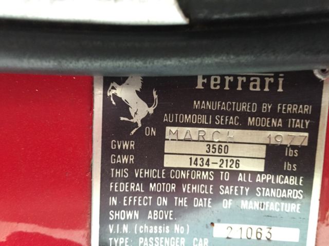 1977 Ferrari 308 Coupe - photo 11