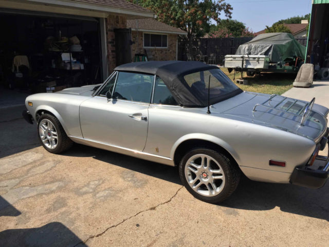 1977 Fiat 124 Spider 1977 Fiat 124