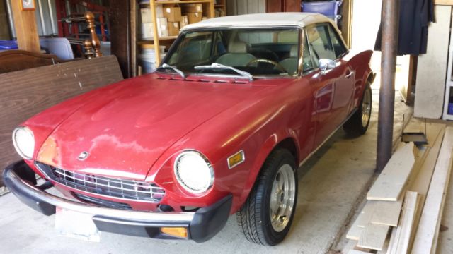 1977 Fiat 124 Spider NO RESERVE AUCTION - LAST HIGHTEST BIDDER WINS CAR! - photo 4