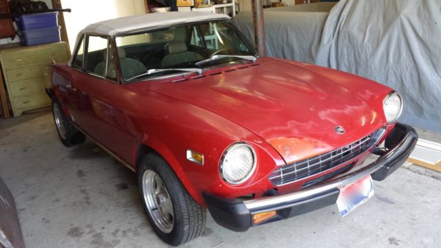 1977 Fiat 124 Spider NO RESERVE AUCTION - LAST HIGHTEST BIDDER WINS CAR! - photo 5