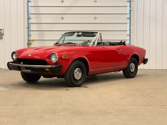 1977 Fiat 124 Spider Classica Convertible*Same Owner past 32 Years! 1977 Fiat 124 Spider Classica Convertible