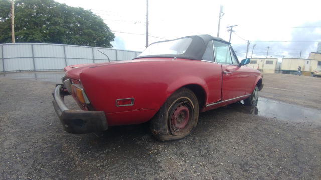 1977 Fiat 124 Spider Convertible 2-Door - photo 4