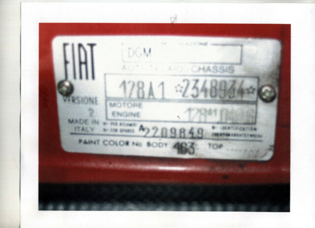1977 Fiat 128 A1 1300 - photo 8