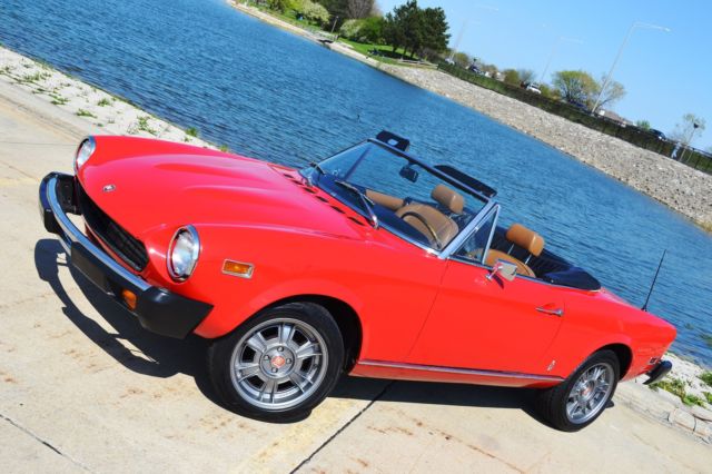 1977 fiat spider 41k original miles 5sp, A/C terrific condition rust free, mint 1977 Fiat Other spider 124